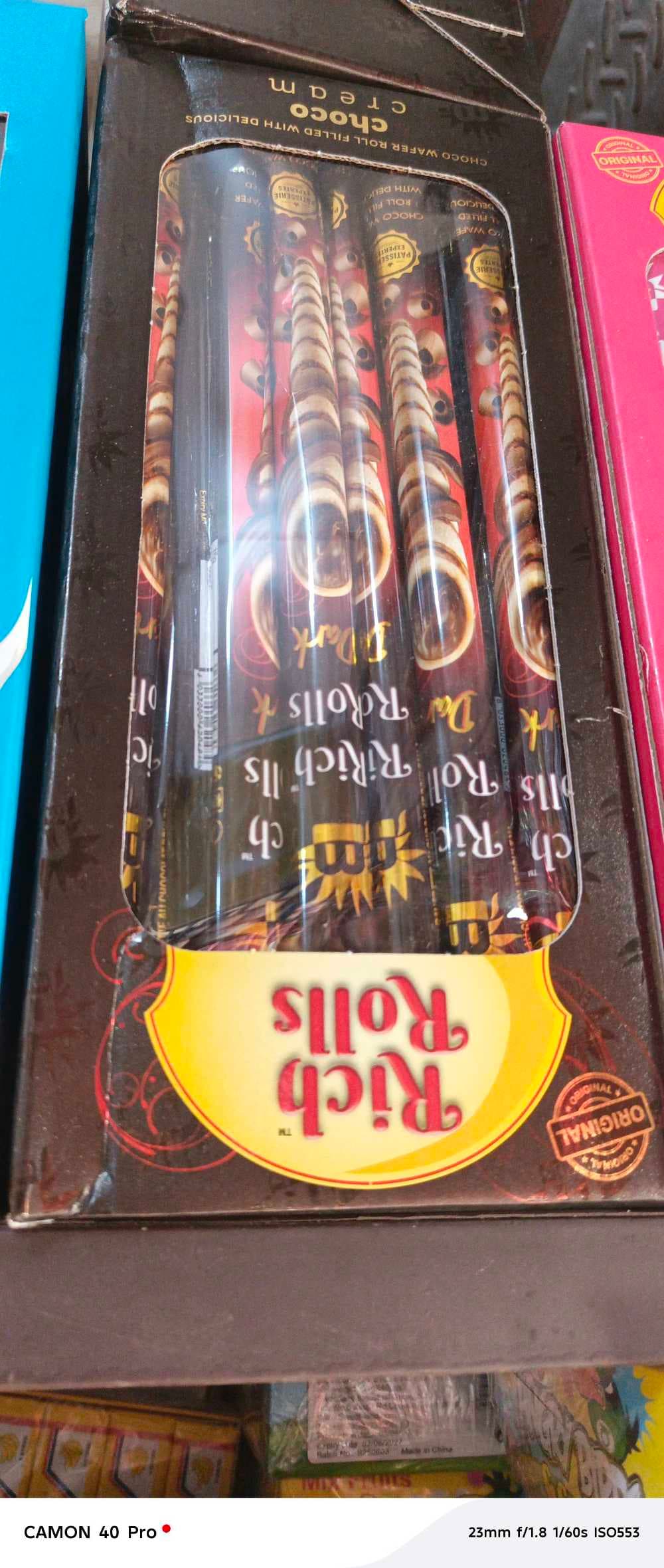 Rich Rolls choco cream